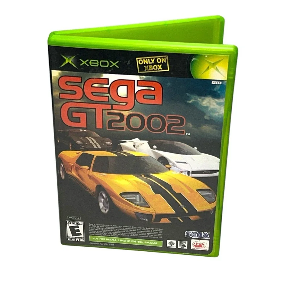 JSRF Jet Set Radio Future & Sega GT 2002 Original Microsoft Xbox CIB BOTH Manual